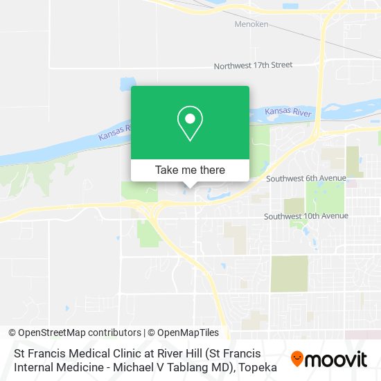 St Francis Medical Clinic at River Hill (St Francis Internal Medicine - Michael V Tablang MD) map