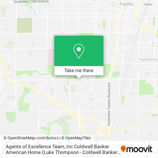 Agents of Excellence Team, Inc Coldwell Banker American Home map