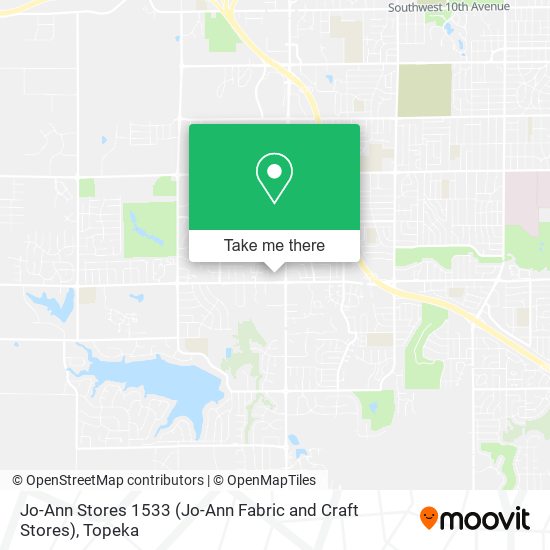Jo-Ann Stores 1533 (Jo-Ann Fabric and Craft Stores) map