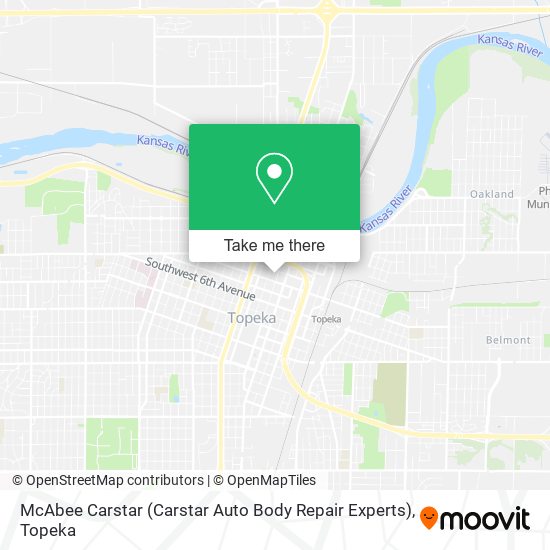 McAbee Carstar (Carstar Auto Body Repair Experts) map