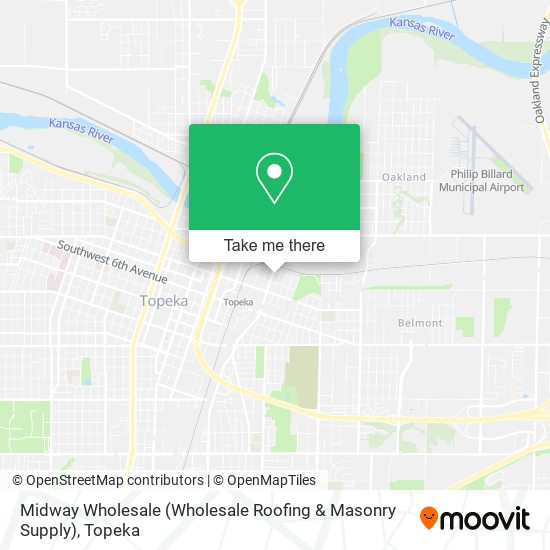 Midway Wholesale (Wholesale Roofing & Masonry Supply) map
