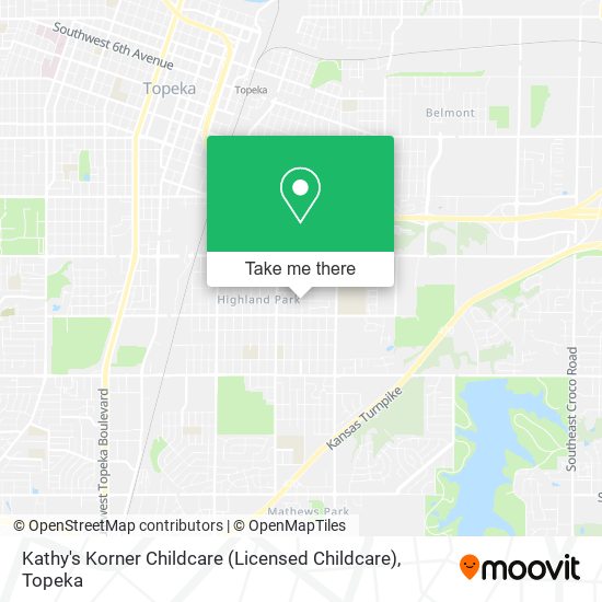 Kathy's Korner Childcare (Licensed Childcare) map