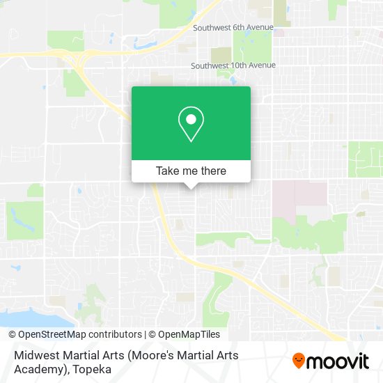 Midwest Martial Arts (Moore's Martial Arts Academy) map