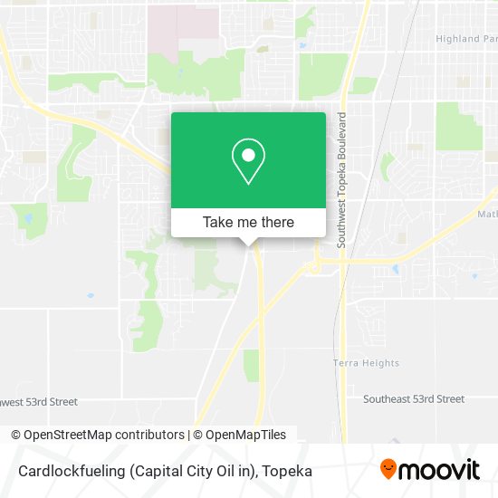 Cardlockfueling (Capital City Oil in) map