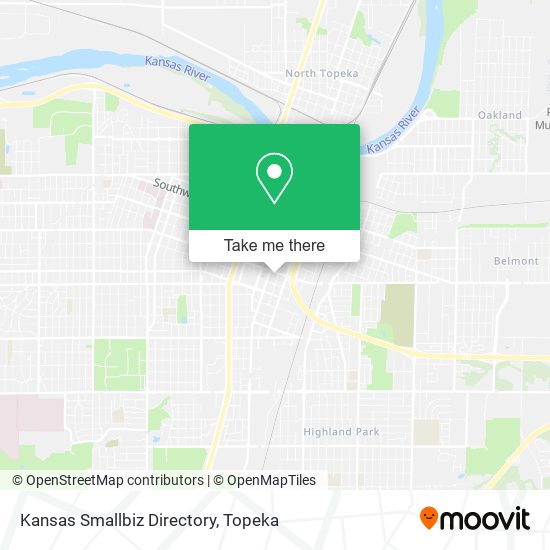 Kansas Smallbiz Directory map