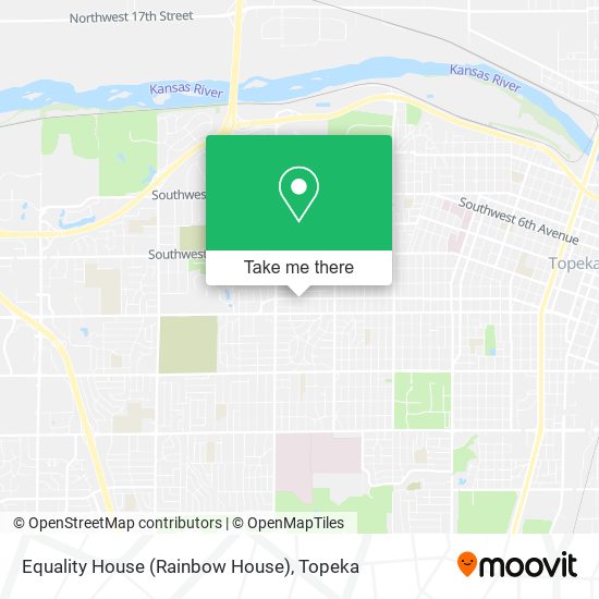 Equality House (Rainbow House) map