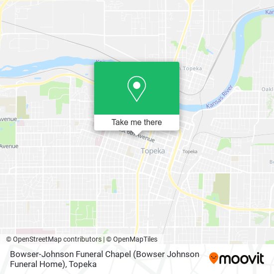 Bowser-Johnson Funeral Chapel map