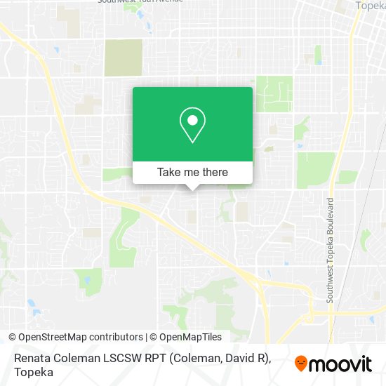 Mapa de Renata Coleman LSCSW RPT (Coleman, David R)