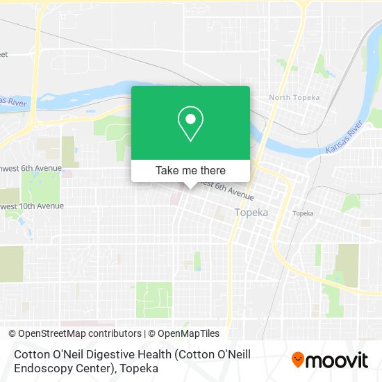 Cotton O'Neil Digestive Health (Cotton O'Neill Endoscopy Center) map