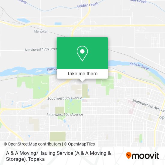 A & A Moving / Hauling Service (A & A Moving & Storage) map