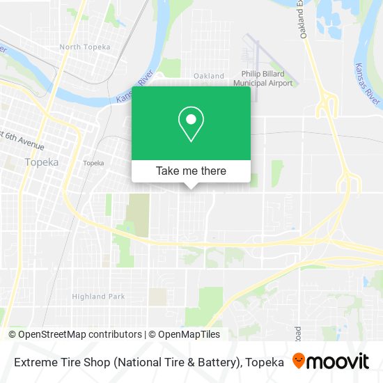 Extreme Tire Shop (National Tire & Battery) map