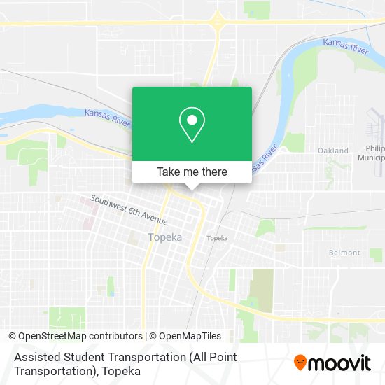 Assisted Student Transportation (All Point Transportation) map