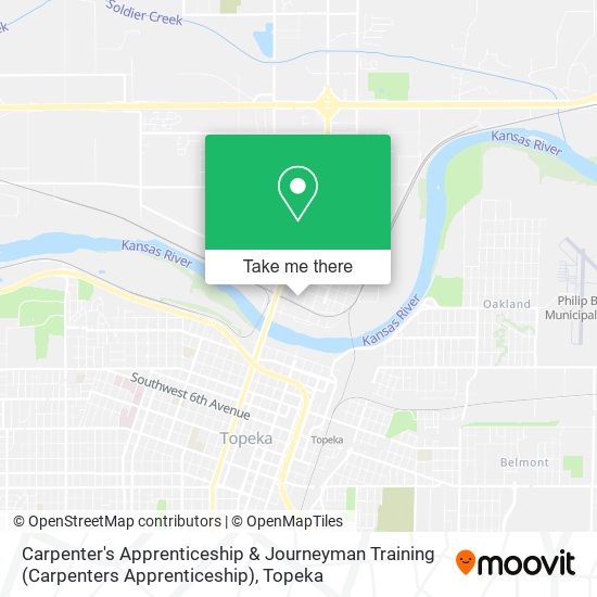 Carpenter's Apprenticeship & Journeyman Training (Carpenters Apprenticeship) map