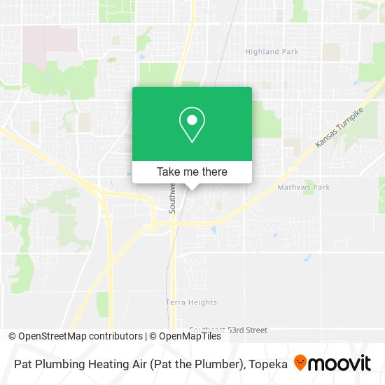 Pat Plumbing Heating Air (Pat the Plumber) map
