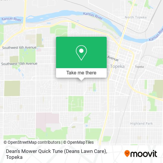 Dean's Mower Quick Tune (Deans Lawn Care) map