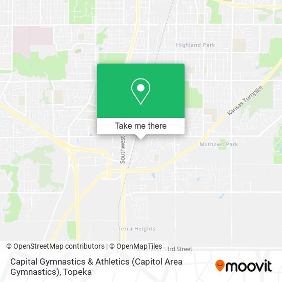 Capital Gymnastics & Athletics (Capitol Area Gymnastics) map