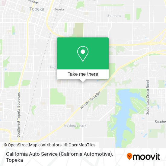 California Auto Service (California Automotive) map