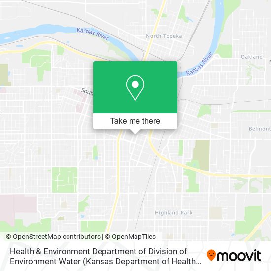 Health & Environment Department of Division of Environment Water map