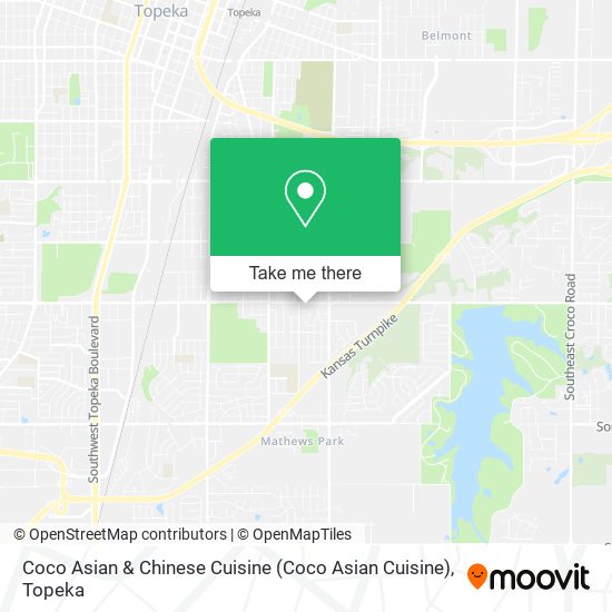 Coco Asian & Chinese Cuisine map