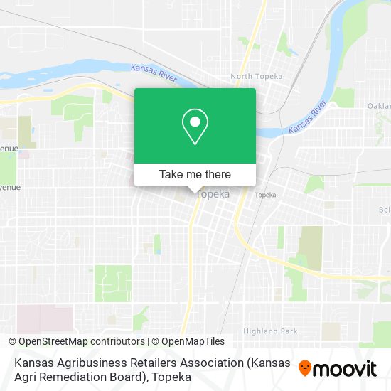 Kansas Agribusiness Retailers Association (Kansas Agri Remediation Board) map