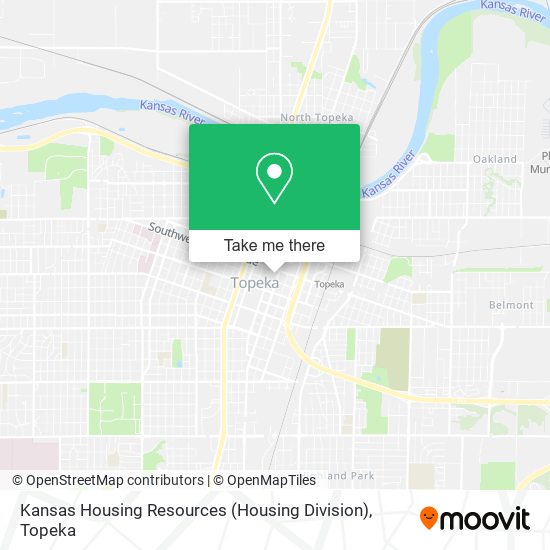 Kansas Housing Resources (Housing Division) map