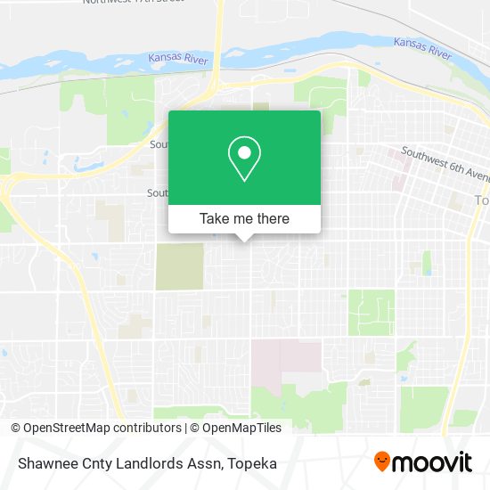 Shawnee Cnty Landlords Assn map