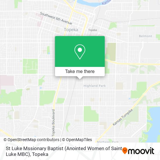 Mapa de St Luke Mssionary Baptist (Anointed Women of Saint Luke MBC)