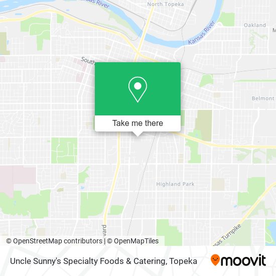 Uncle Sunny's Specialty Foods & Catering map