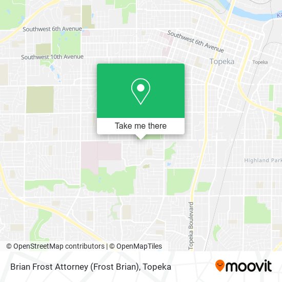Brian Frost Attorney (Frost Brian) map