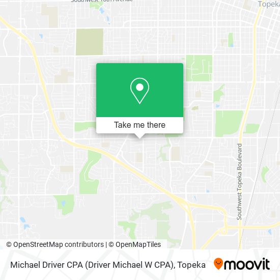 Michael Driver CPA map