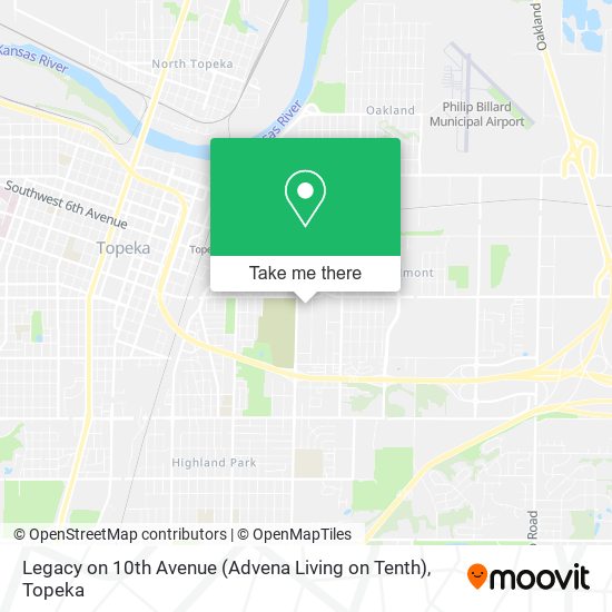 Legacy on 10th Avenue (Advena Living on Tenth) map