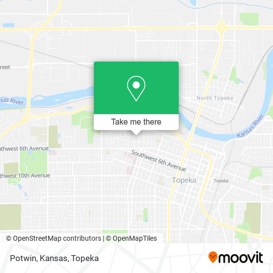 Mapa de Potwin, Kansas