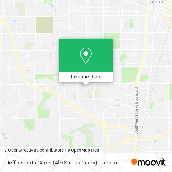 Jeff's Sports Cards map