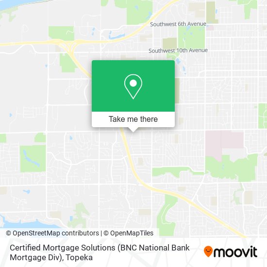 Certified Mortgage Solutions (BNC National Bank Mortgage Div) map