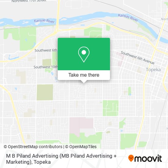 M B Piland Advertising (MB Piland Advertising + Marketing) map