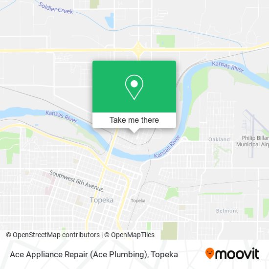 Ace Appliance Repair (Ace Plumbing) map