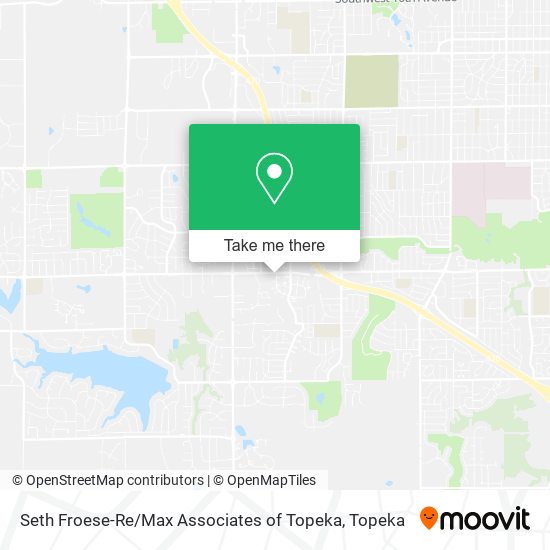 Mapa de Seth Froese-Re / Max Associates of Topeka