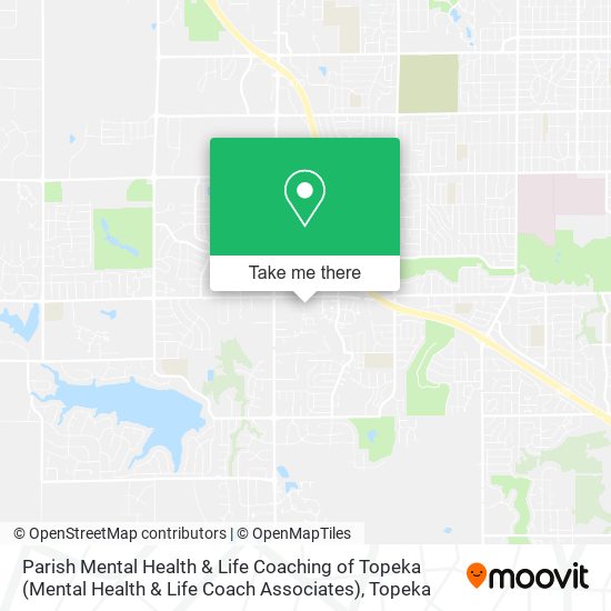 Parish Mental Health & Life Coaching of Topeka (Mental Health & Life Coach Associates) map