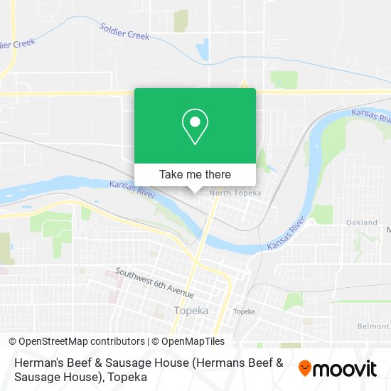 Herman's Beef & Sausage House (Hermans Beef & Sausage House) map