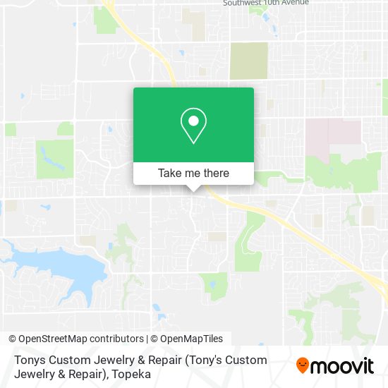 Mapa de Tonys Custom Jewelry & Repair (Tony's Custom Jewelry & Repair)