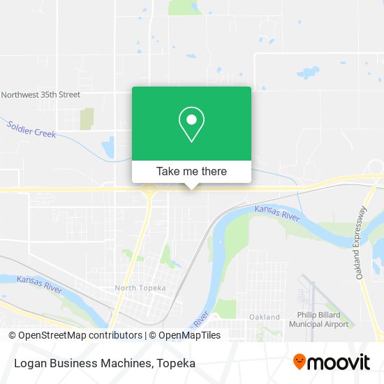 Logan Business Machines map