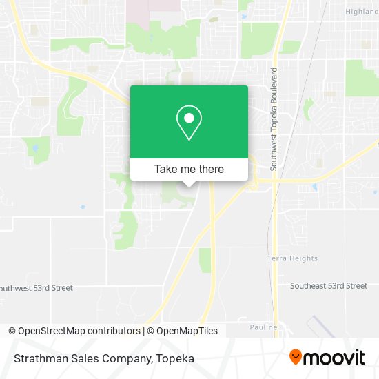 Strathman Sales Company map