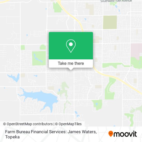 Farm Bureau Financial Services: James Waters map