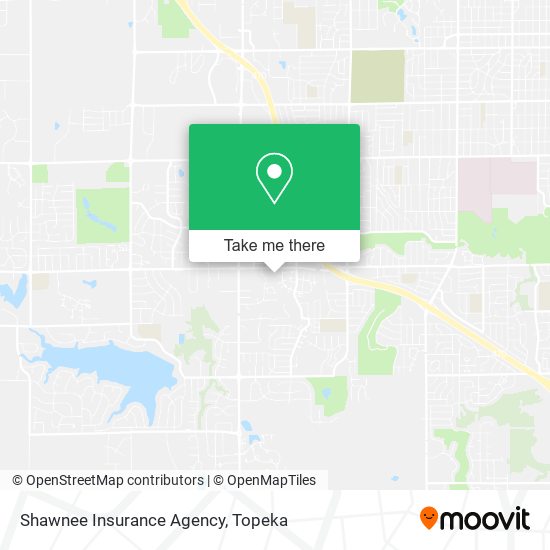 Mapa de Shawnee Insurance Agency