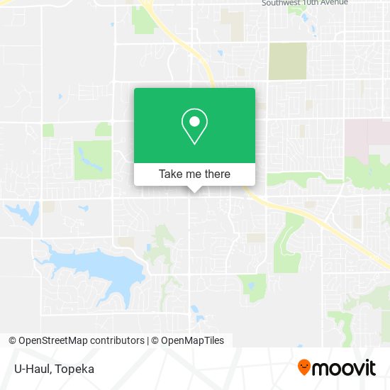 U-Haul map