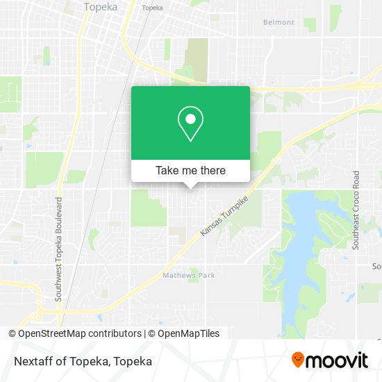 Nextaff of Topeka map