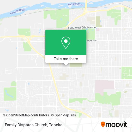 Family Dispatch Church map