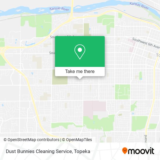 Dust Bunnies Cleaning Service map