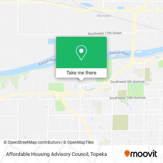 Affordable Housing Advisory Council map