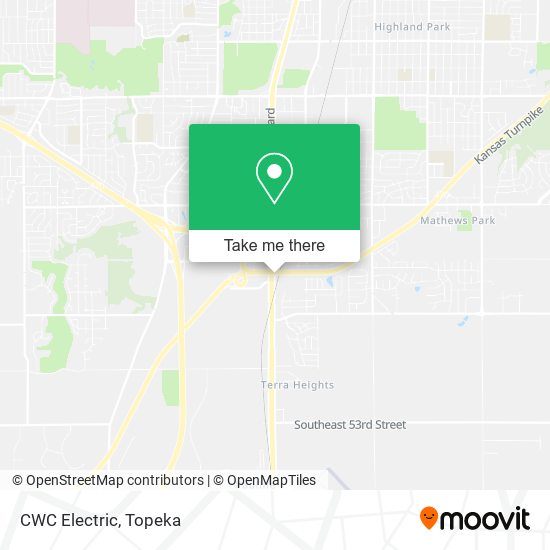 CWC Electric map